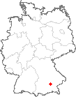 Karte Wartenberg, Oberbayern